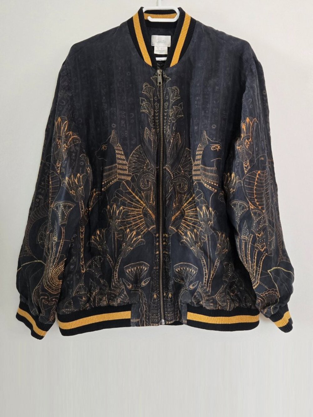 Camilla Mens Cobra King Mens Bomber Jacket Size Large b